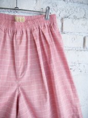 画像3: NEAT Cotton Windowpane Big Trunks Shorts ニート コットンウィンドウペンビッグトランクスショーツ（25-01CWBTS） (3)
