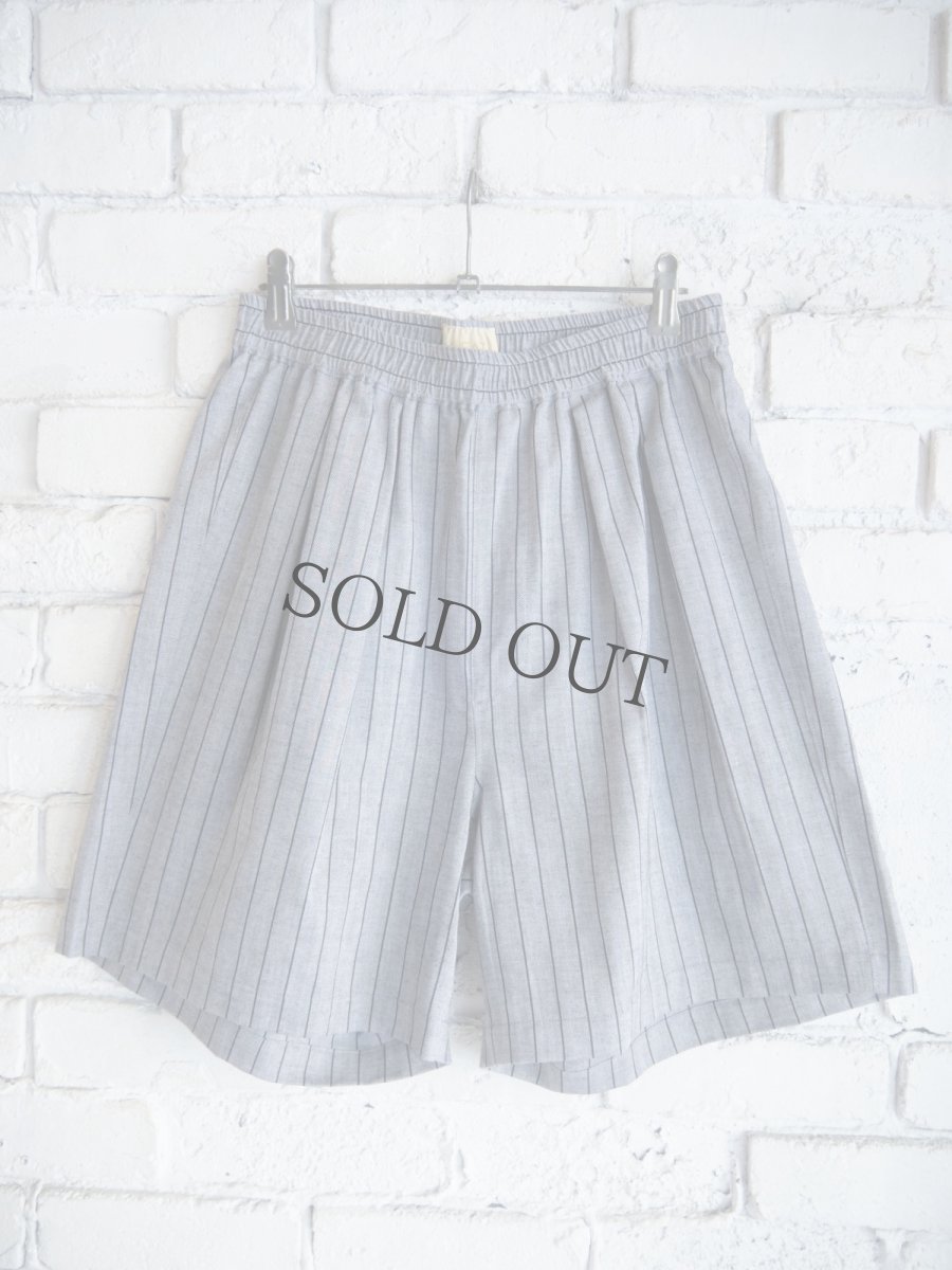 画像1: NEAT Cotton Herringbone Stripe Big Trunks Shorts ニート コットンヘリンボーンストライプビッグトランクスショーツ（25-01HSBTS） (1)