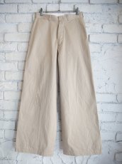 画像1: YAECA 【WOMEN'S】（65608）ヤエカ チノワイドパンツ (1)