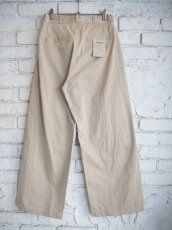 画像7: YAECA 【WOMEN'S】（65608）ヤエカ チノワイドパンツ (7)