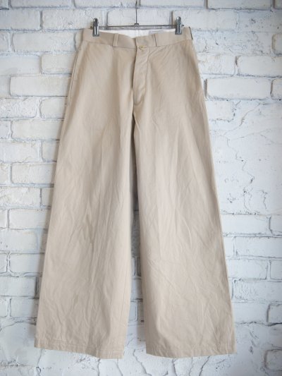 画像1: YAECA 【WOMEN'S】（65608）ヤエカ チノワイドパンツ
