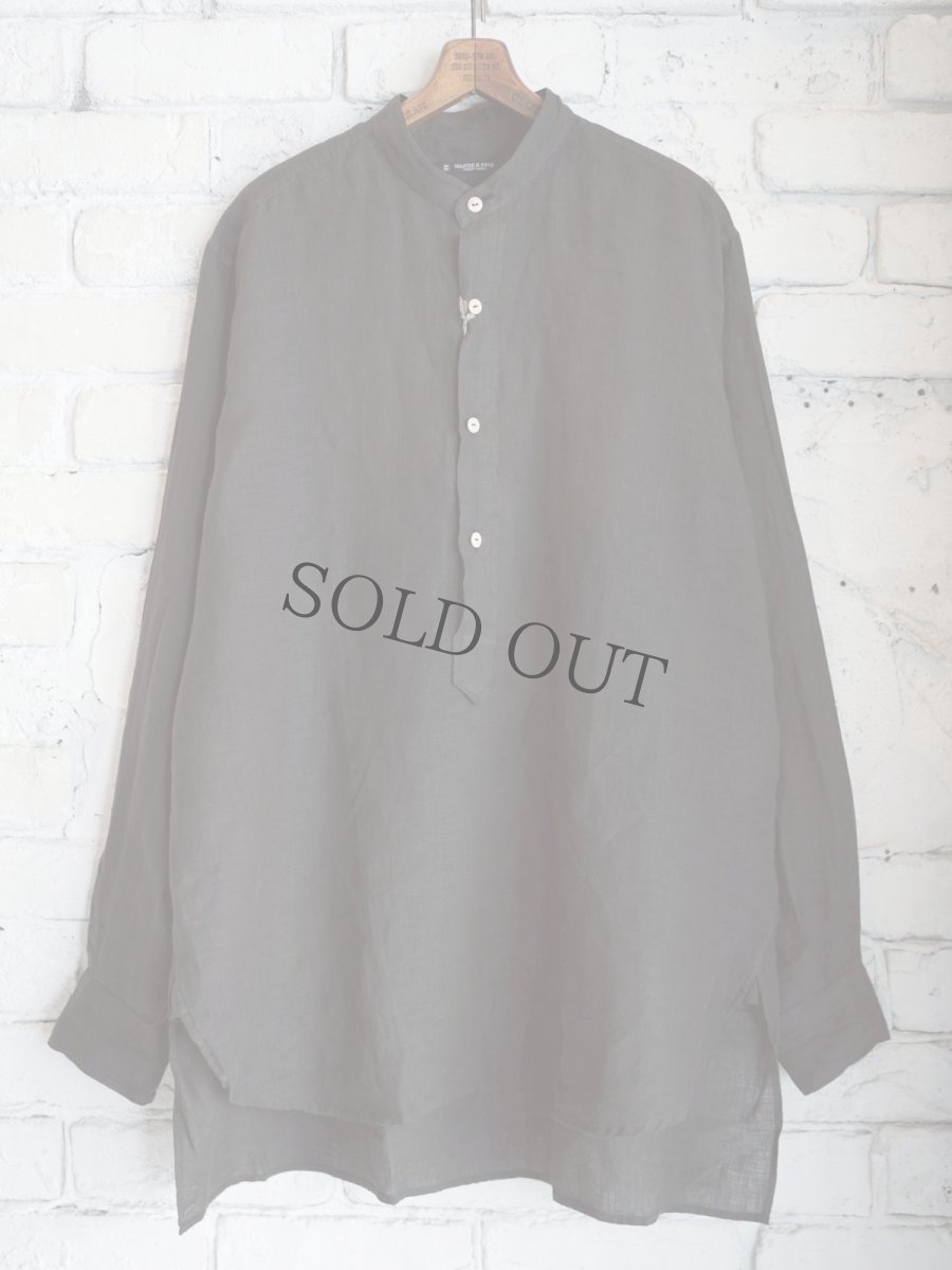 画像1: MAATEE&SONS マーティーアンドサンズ ドS LINEN PULLOVERシャツ（MT5103-0618） (1)