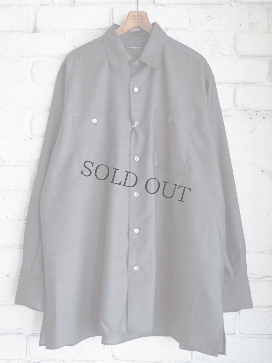 画像1: MAATEE&SONS WORK SHIRTS マーティーアンドサンズ ワークシャツ（MT5103-0610C） (1)