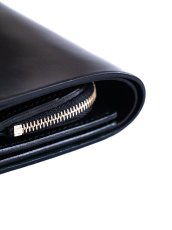 画像4: forme Short wallet Cordovan×DOUBLE フォルメ ショートウォレット コードバン×ダブル (flp-26) (4)