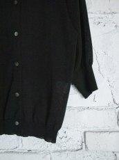 画像3: R&D.M.Co- / OLDMAN'S TAILOR ICE COTTON PUFF SLEEVE CARDIGAN オールドマンズテーラー アールアンドディーエムコー アイスコットンパフスリーブカーディガン（7471） (3)
