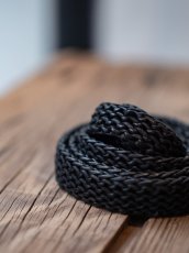 画像3: ekim leather knitting belt　エキム レザーニッティングベルト (3)
