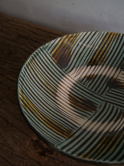 画像2: 小鹿田焼 坂本工窯 7寸皿