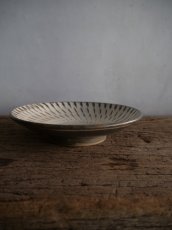 画像3: 小鹿田焼 坂本工窯 飛び鉋　5寸皿 (3)