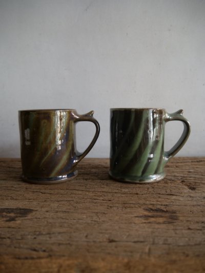 画像1: 小鹿田焼 坂本工窯 マグカップ