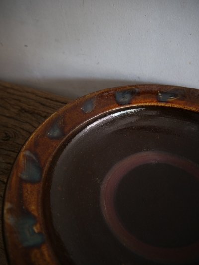 画像2: 小鹿田焼 坂本工窯 8寸皿
