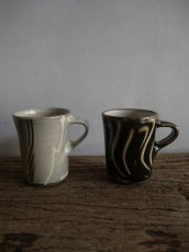 画像1: 小鹿田焼 坂本工窯 マグカップ (1)