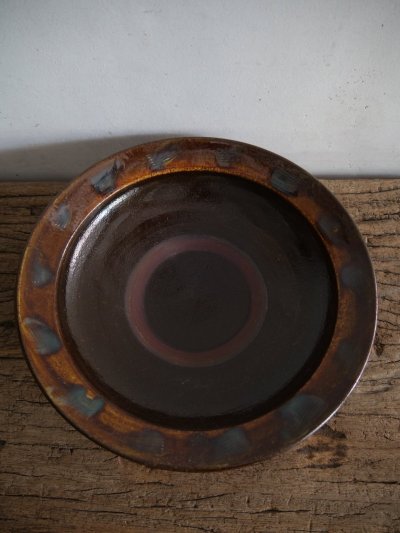 画像1: 小鹿田焼 坂本工窯 8寸皿