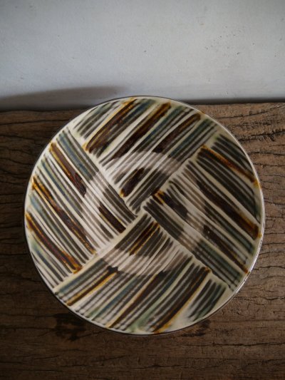 画像1: 小鹿田焼 坂本工窯 7寸皿