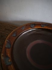 画像2: 小鹿田焼 坂本工窯 8寸皿 (2)