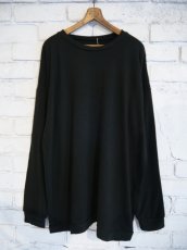 画像1: MITTAN ミッタン T-42 強撚絹紬糸ワイド長袖 (1)