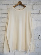 画像1: MITTAN ミッタン T-42 強撚絹紬糸ワイド長袖 (1)