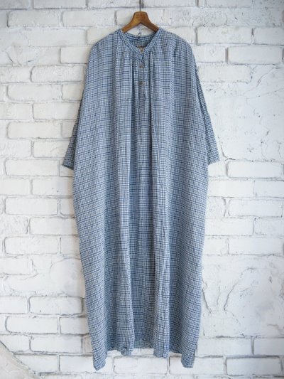 画像1: maku textiles GIRA Handwoven Dress マクテキスタイルズ ギラハンドウーブンドレス (CS25S252587)