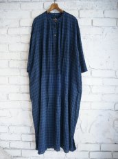 画像1: maku textiles GIRA Handwoven Dress マクテキスタイルズ ギラハンドウーブンドレス (CS25S252572) (1)