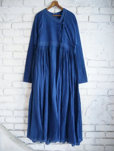 画像1: maku textiles GIRA Handwoven Dress マクテキスタイルズ ギラハンドウーブンドレス (CS24S2405C02)