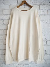 画像1: MITTAN ミッタン T-42 強撚絹紬糸ワイド長袖 (1)