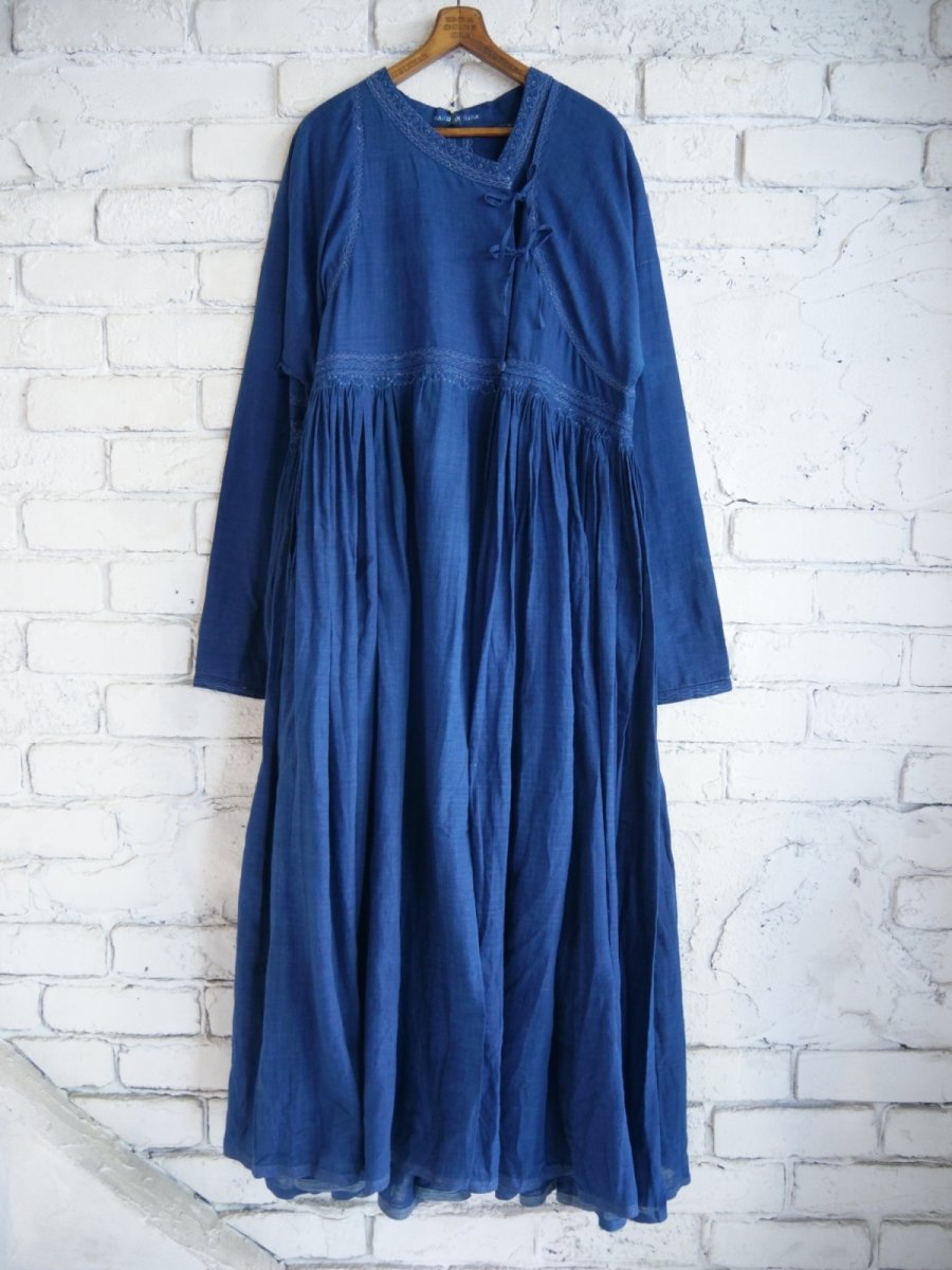 画像1: maku textiles GIRA Handwoven Dress マクテキスタイルズ ギラハンドウーブンドレス (CS24S2405C02) (1)