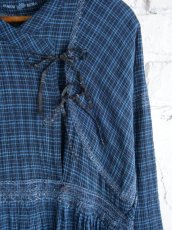 画像3: maku textiles GIRA cotton Handwoven Dress マクテキスタイルズ コットンハンドウーブンドレス (GS2549) (3)