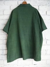 画像5: CALICO キャリコ アンバーチャルカカラコットンカディサマーシャツ UT0070 O1112 T15GR (5)