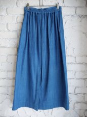 画像5: CALICO キャリコ 天然染デニムカディタイトスカート FS0041 C1300 (5)