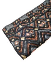 画像2: CALICO キャリコ ジャット刺繍ポーチ CAH3000 S92GY (2)