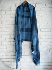 画像1: maku textiles LUNA Handwoven scarf マクテキスタイルズ ハンドウーブンスカーフ (AS2582) (1)