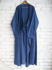 画像1: CALICO キャリコ ラージャスターンワンピースうっすらカディCAW150u RS (1)