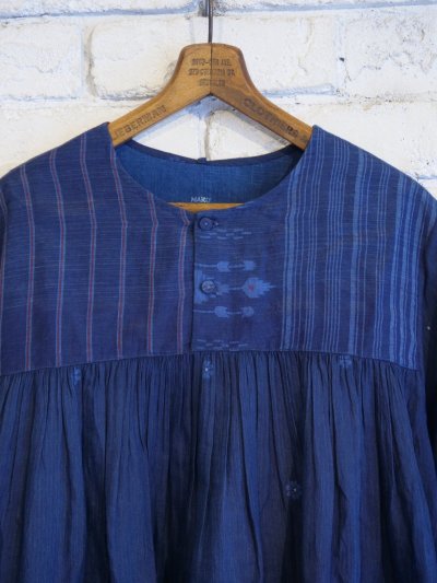画像2: maku textiles ABELIA cotton and Silk Handwoven Dress マクテキスタイルズ コットン＆シルクハンドウーブンドレス (GS2464)