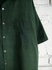 画像3: CALICO キャリコ アンバーチャルカカラコットンカディサマーシャツ UT0070 O1112 T15GR (3)
