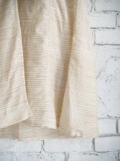 画像4: CALICO キャリコ 天然染手織タッサーシルクシカーダジャケット FJ0080 S3002 (4)