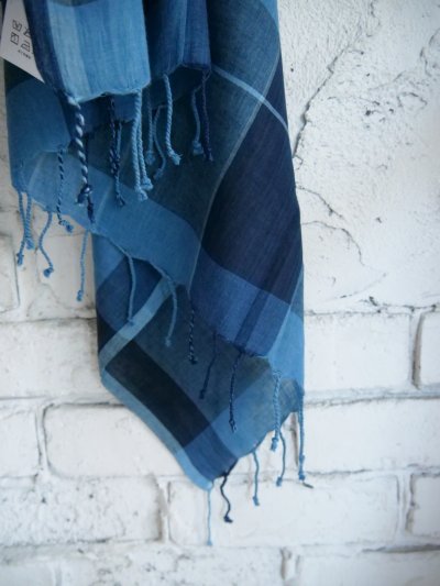 画像3: maku textiles LUNA Handwoven scarf マクテキスタイルズ ハンドウーブンスカーフ (AS2582)