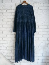 画像5: maku textiles GIRA cotton Handwoven Dress マクテキスタイルズ コットンハンドウーブンドレス (GS2549) (5)