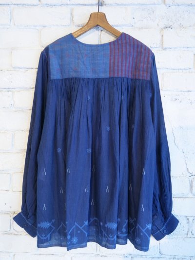 画像3: maku textiles ABELIA cotton and Silk Handwoven Dress マクテキスタイルズ コットン＆シルクハンドウーブンドレス (GS2464)