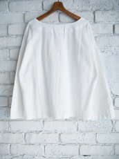 画像4: CALICO キャリコ しっくりカディV首七分袖ミントトップス FT1070 C1100 U10WH (4)