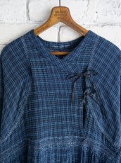 画像2: maku textiles GIRA cotton Handwoven Dress マクテキスタイルズ コットンハンドウーブンドレス (GS2549) (2)