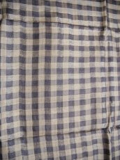 画像3: CALICO キャリコ ムガシルク×タッサーシルクギンガムチェックショール　CAS506 (3)