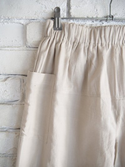 画像2: CALICO キャリコ 手織コットンシルクロンパンツ UP0061 CS2000 S12GY 