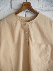 画像2: CALICO キャリコ 天然染モスリンDカディショートクルタ UT1000 C1014 T16CH  (2)