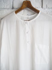 画像2: CALICO キャリコ ロングクルタうっすらカディ CAW102WH (2)