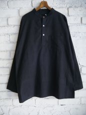 画像1: CALICO キャリコ モスリンDメンズショートクルタ UT1020 C1014 S11BK  (1)