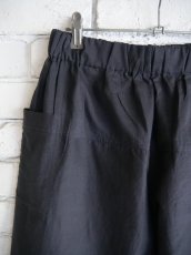 画像2: CALICO キャリコ 手織コットンシルクロンパンツ UP0061 CS2000 S11BK (2)