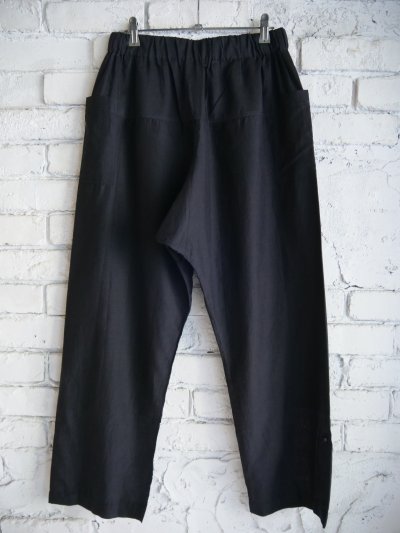 画像3: CALICO キャリコ 手織コットンシルクロンパンツ UP0061 CS2000 S11BK