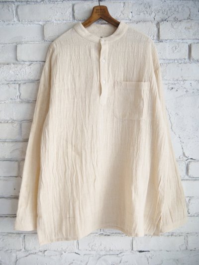 画像1: CALICO キャリコ チャルカカラコットンカディメンズショートクルタ UT1020 O1112 U10NR 