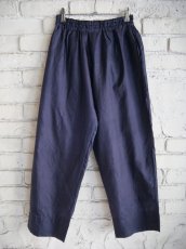 画像1: CALICO キャリコ 手織マルべリシルクシーディパンツ UP0031 S3000 S13DNV  (1)
