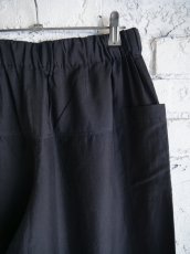 画像4: CALICO キャリコ 手織コットンシルクロンパンツ UP0061 CS2000 S11BK (4)