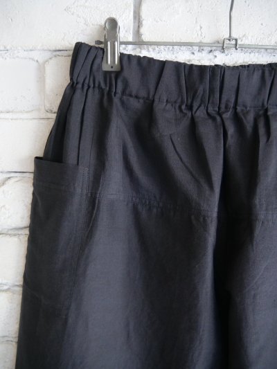 画像2: CALICO キャリコ 手織コットンシルクロンパンツ UP0061 CS2000 S11BK